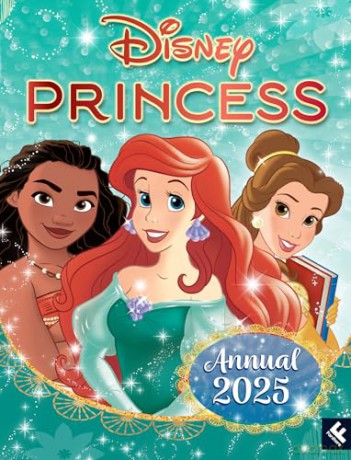 DISNEY PRINCESS ANNUAL 2025 HB: Experience the magic of Disney Princess with entertaining illustrated stories and lots of fun activities, it's a great gift for all fans! - Disney [KSIĄŻKA]