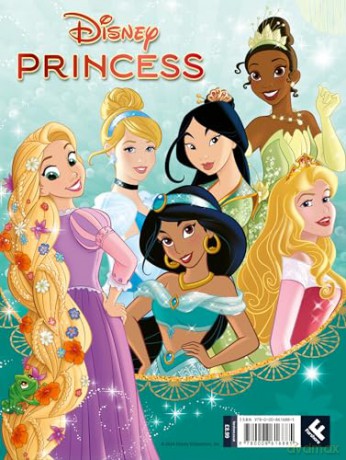 DISNEY PRINCESS ANNUAL 2025 HB: Experience the magic of Disney Princess with entertaining illustrated stories and lots of fun activities, it's a great gift for all fans! - Disney [KSIĄŻKA]