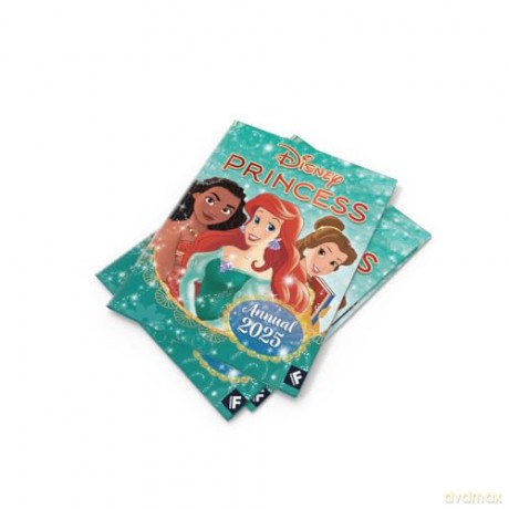 DISNEY PRINCESS ANNUAL 2025 HB: Experience the magic of Disney Princess with entertaining illustrated stories and lots of fun activities, it's a great gift for all fans! - Disney [KSIĄŻKA]