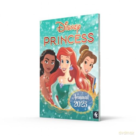 DISNEY PRINCESS ANNUAL 2025 HB: Experience the magic of Disney Princess with entertaining illustrated stories and lots of fun activities, it's a great gift for all fans! - Disney [KSIĄŻKA]