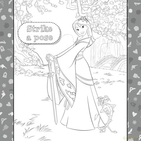 Disney Princess: Colourmania (Colouring Book and Felt-tip Pens) - Walt Disney [KSIĄŻKA]
