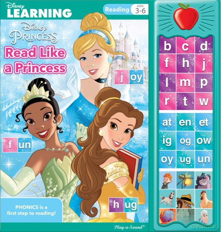 Disney Princess: Read Like a Princess Sound Book - PI Kids [KSIĄŻKA]