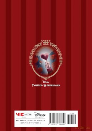 Disney Twisted-Wonderland: Rose-Red Tyrant: The Novel - Jun Hioki [KOMIKS]