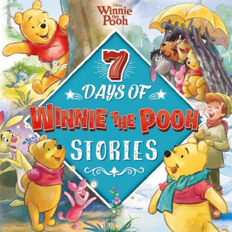 Disney Winnie the Pooh: 7 Days of Winnie the Pooh Stories (Collection of Illustrated Tales) - Walt Disney [KSIĄŻKA]