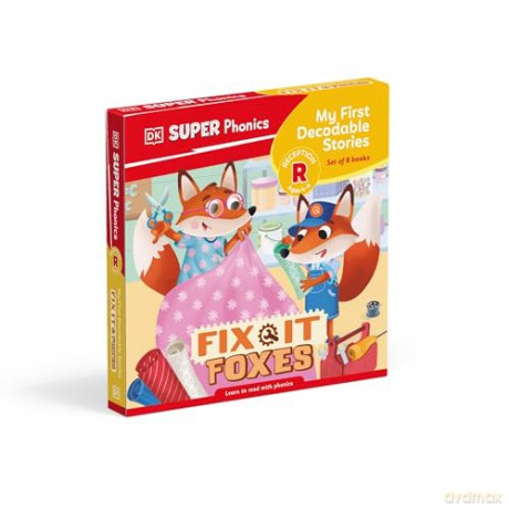 DK Super Phonics My First Decodable Stories Fix-It Foxes [KSIĄŻKA]