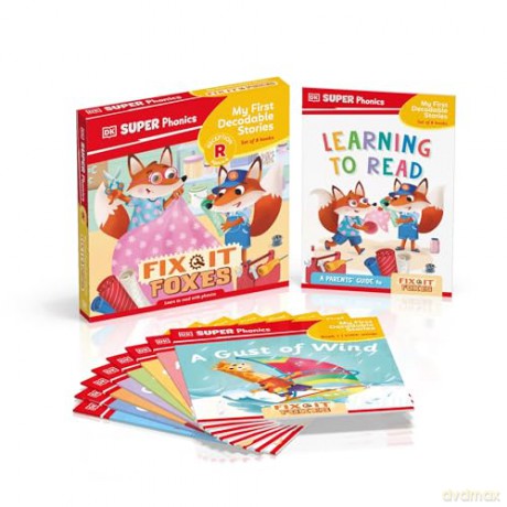 DK Super Phonics My First Decodable Stories Fix-It Foxes [KSIĄŻKA]