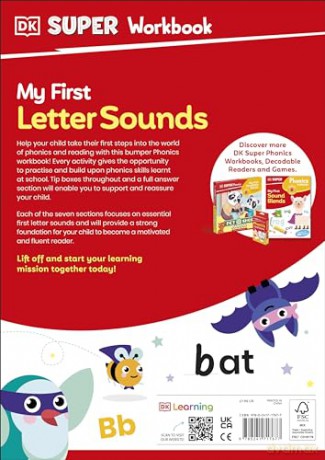 DK Super Phonics My First Letter Sounds [KSIĄŻKA]