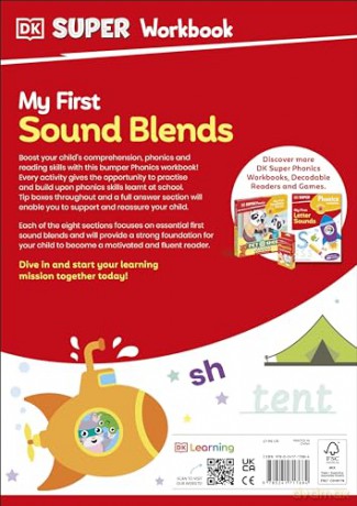 DK Super Phonics My First Sound Blends [KSIĄŻKA]