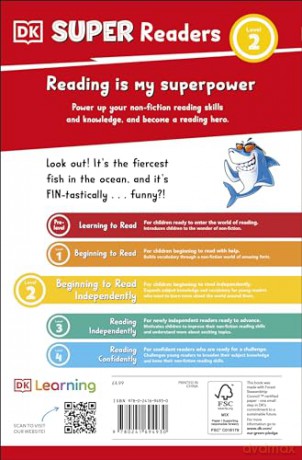 DK Super Readers Level 2 Snarky Shark [KSIĄŻKA]