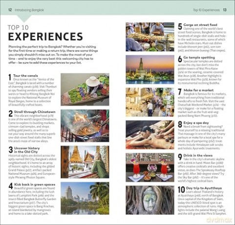 DK Top 10 Bangkok (Pocket Travel Guide) - DK Travel [KSIĄŻKA]