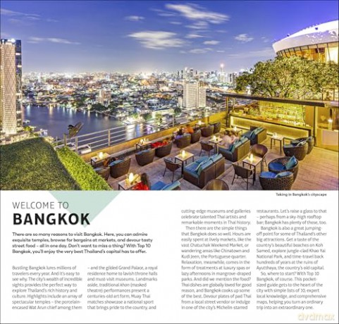 DK Top 10 Bangkok (Pocket Travel Guide) - DK Travel [KSIĄŻKA]