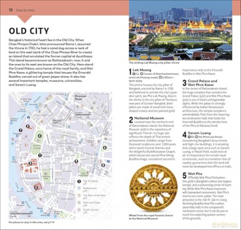 DK Top 10 Bangkok (Pocket Travel Guide) - DK Travel [KSIĄŻKA]