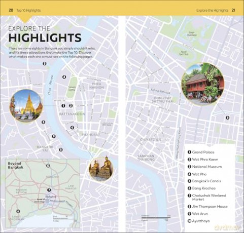 DK Top 10 Bangkok (Pocket Travel Guide) - DK Travel [KSIĄŻKA]