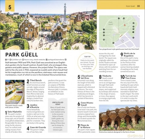 DK Top 10 Barcelona (Pocket Travel Guide) - DK Travel [KSIĄŻKA]