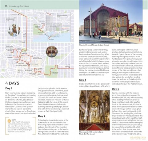 DK Top 10 Barcelona (Pocket Travel Guide) - DK Travel [KSIĄŻKA]