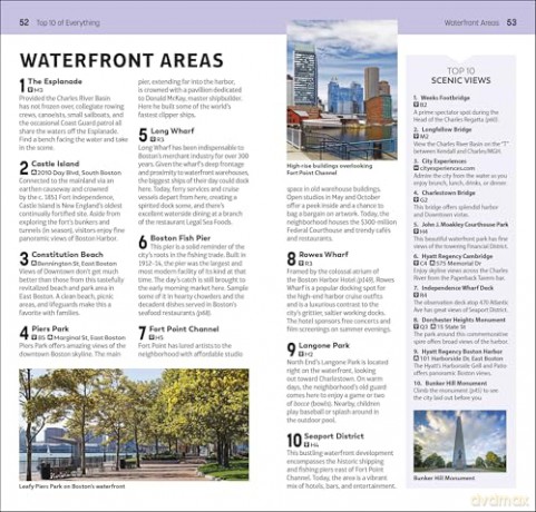 DK Top 10 Boston (Pocket Travel Guide) - DK Travel [KSIĄŻKA]