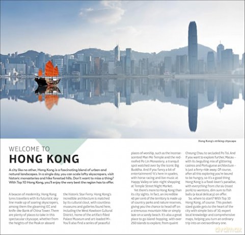 DK Top 10 Hong Kong (Pocket Travel Guide) - DK Travel [KSIĄŻKA]