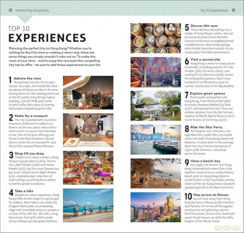 DK Top 10 Hong Kong (Pocket Travel Guide) - DK Travel [KSIĄŻKA]
