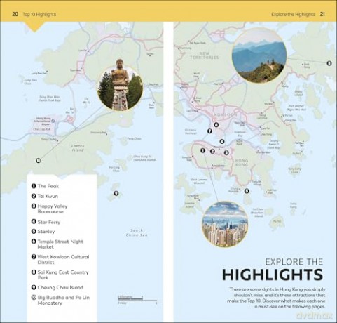 DK Top 10 Hong Kong (Pocket Travel Guide) - DK Travel [KSIĄŻKA]