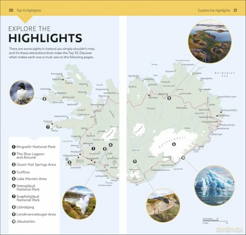 DK Top 10 Iceland (Pocket Travel Guide) - DK Travel [KSIĄŻKA]