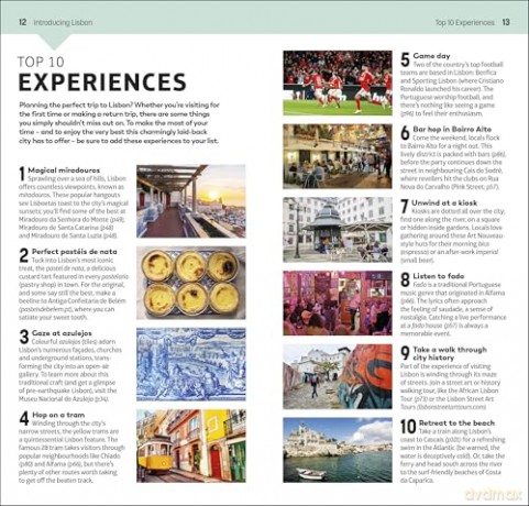 DK Top 10 Lisbon (Pocket Travel Guide) - DK Travel [KSIĄŻKA]