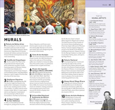 DK Top 10 Mexico City (Pocket Travel Guide) - DK Travel [KSIĄŻKA]