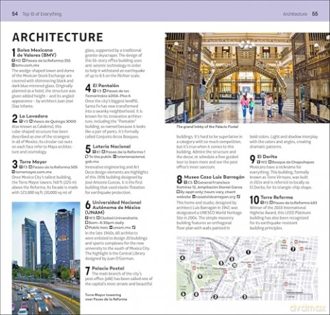DK Top 10 Mexico City (Pocket Travel Guide) - DK Travel [KSIĄŻKA]