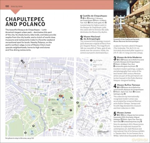 DK Top 10 Mexico City (Pocket Travel Guide) - DK Travel [KSIĄŻKA]