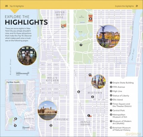 DK Top 10 New York City (Pocket Travel Guide) - DK Travel [KSIĄŻKA]