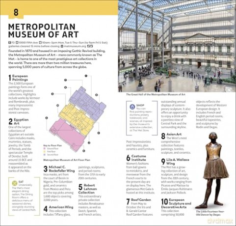 DK Top 10 New York City (Pocket Travel Guide) - DK Travel [KSIĄŻKA]