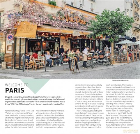 DK Top 10 Paris (Pocket Travel Guide) - DK Travel [KSIĄŻKA]