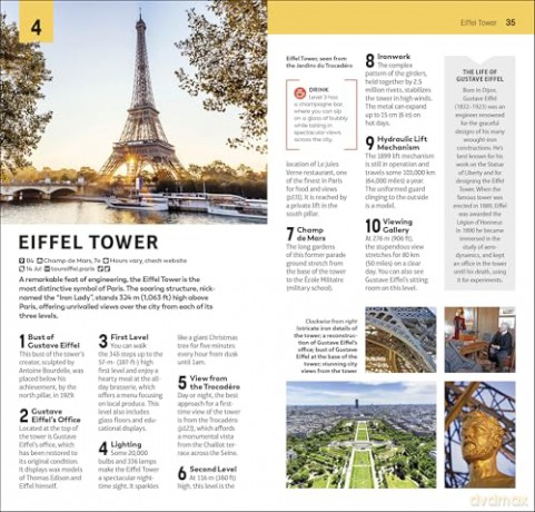 DK Top 10 Paris (Pocket Travel Guide) - DK Travel [KSIĄŻKA]