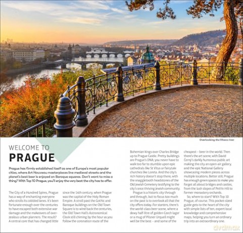 DK Top 10 Prague (Pocket Travel Guide) - DK Travel [KSIĄŻKA]