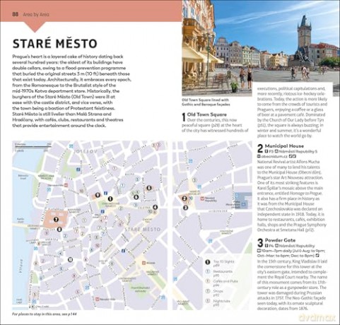 DK Top 10 Prague (Pocket Travel Guide) - DK Travel [KSIĄŻKA]