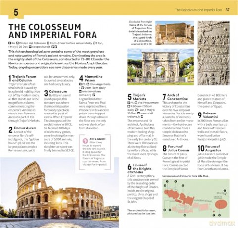 DK Top 10 Rome (Pocket Travel Guide) - DK Travel [KSIĄŻKA]