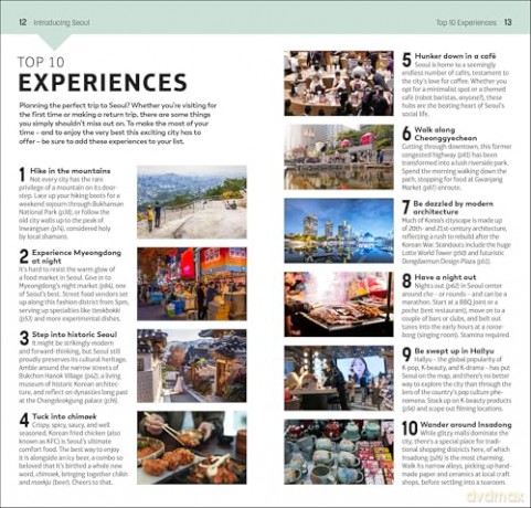 DK Top 10 Seoul (Pocket Travel Guide) - DK Travel [KSIĄŻKA]