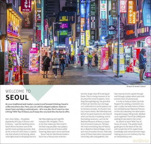 DK Top 10 Seoul (Pocket Travel Guide) - DK Travel [KSIĄŻKA]