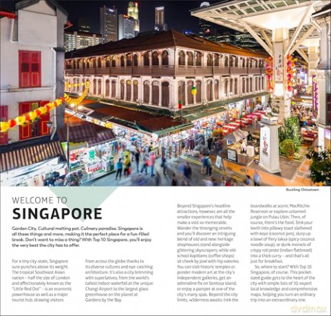 DK Top 10 Singapore (Pocket Travel Guide) - DK Travel [KSIĄŻKA]