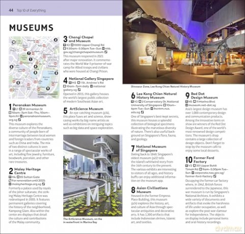 DK Top 10 Singapore (Pocket Travel Guide) - DK Travel [KSIĄŻKA]