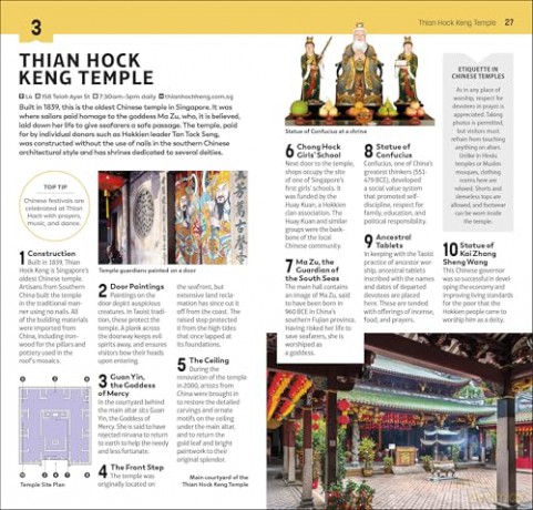 DK Top 10 Singapore (Pocket Travel Guide) - DK Travel [KSIĄŻKA]
