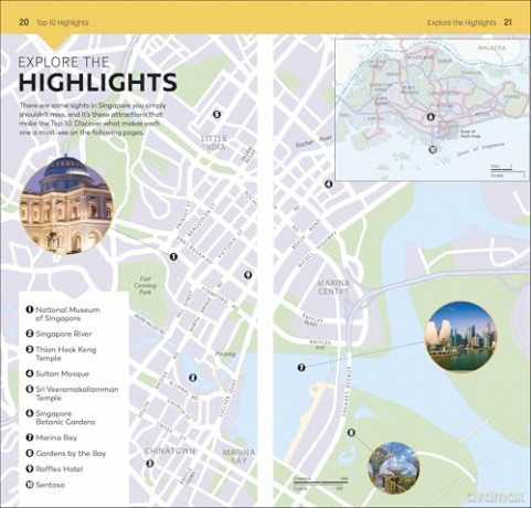 DK Top 10 Singapore (Pocket Travel Guide) - DK Travel [KSIĄŻKA]