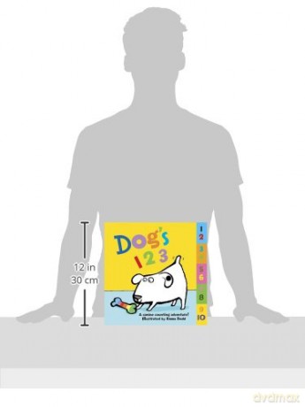 Dog's 123: A Canine Counting Adventure! - Emma Dodd [KSIĄŻKA]