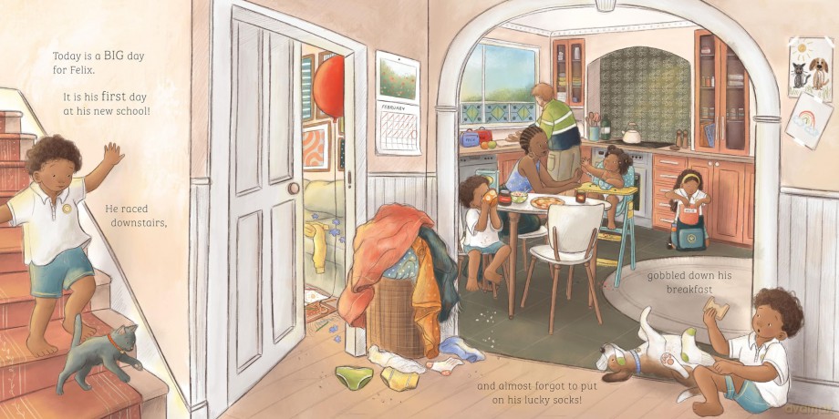 Don't Worry, Felix: an engaging picture book about starting school and empowering children to identify their feelings - Yohann Devezy [KSIĄŻKA]