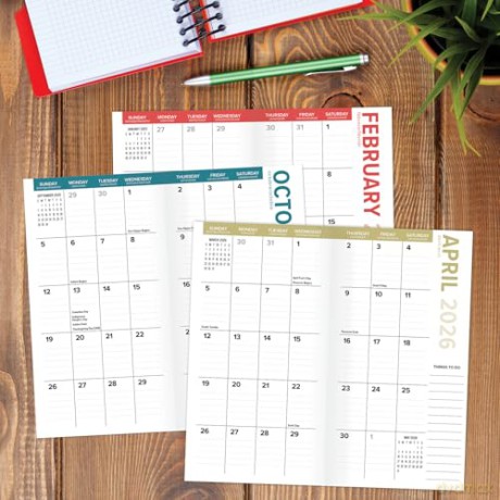 Donut 2-Year 2025-26 Pocket Planner [KSIĄŻKA]