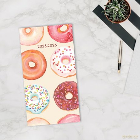 Donut 2-Year 2025-26 Pocket Planner [KSIĄŻKA]