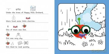Dot Finds a Friend: Accessible Symbolised Edition: 3 (Symbolised Little Cherries) [KSIĄŻKA]
