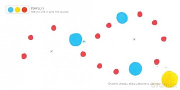 Dot! Scribble! Go! (Herve Tullet) - Hervé Tullet [KSIĄŻKA]