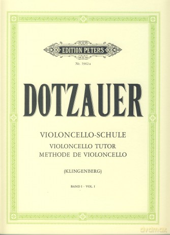 DOTZAUER - Method Vol.1 para Violoncello (Klingenberg) [KSIĄŻKA]