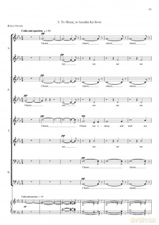 Dove: The Sun Has Burst the Sky: Serenade for Unaccompanied Choir (EP73721) - Jonathan Dove [KSIĄŻKA]