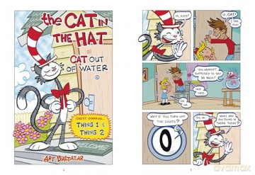 Dr. Seuss Graphic Novel: Cat Out of Water: A Cat in the Hat Story - Art Balthazar [KSIĄŻKA]
